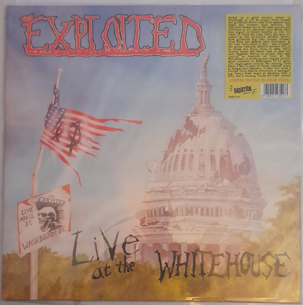 EXPLOITED - LIVE AT THE WHITEHOUSE (SPLATTER VINYL)