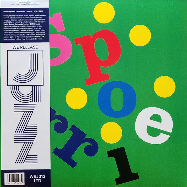 SPOERRI,BRUNO - MUSIQUES LEGERES (1976-1982)