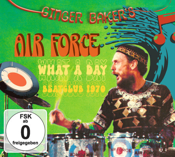 GINGER BAKER'S AIR FORCE - WHAT A DAY (BEAT CLUB 1970) (CD/DVD)