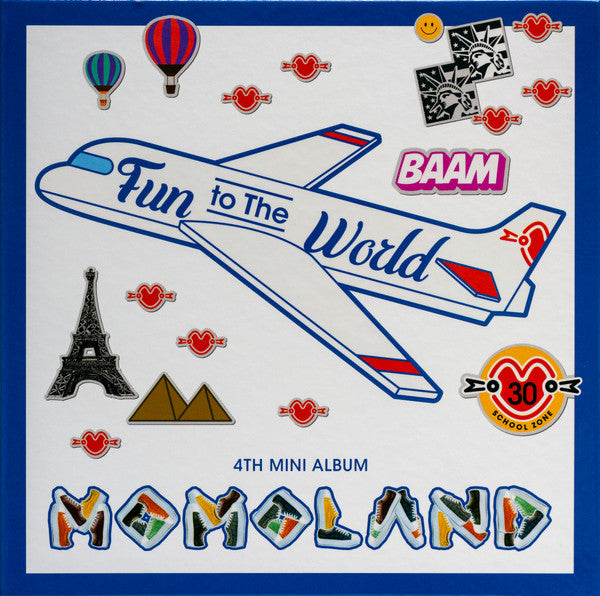 MOMOLAND - FUN TO THE WORLD (STICKER/BOOKLET/PHOTOCARD)