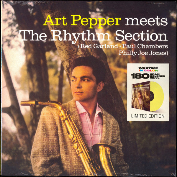 PEPPER,ART - MEETS THE RHYTHM SECTION (LIMITED/YELLOW VINYL)