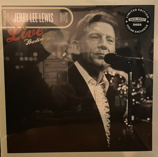 LEWIS,JERRY LEE - LIVE FROM AUSTIN, TX (OPAQUE RED VINYL/2LP)