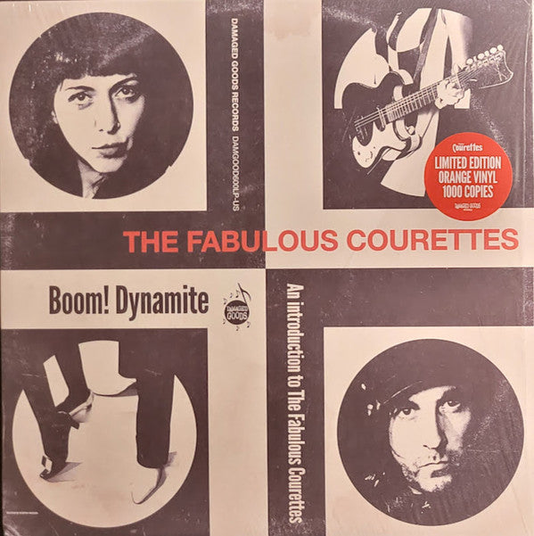 COURETTES - BOOM! DYNAMITE (ORANGE VINYL)