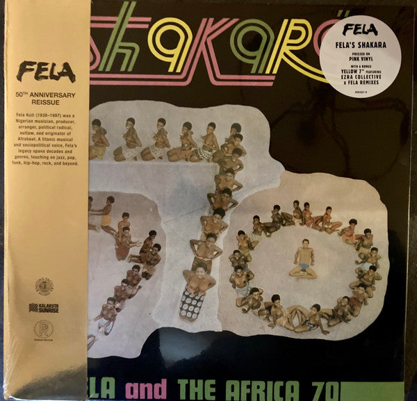 KUTI FELA - SHAKARA (50TH ANNIVERSARY) (PINK VINYL)