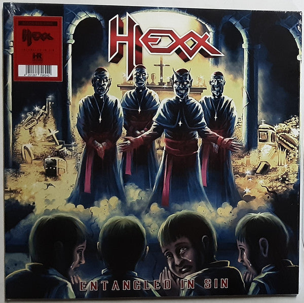 HEXX - ENTANGLED IN SIN (RED VINYL/IMPORT)