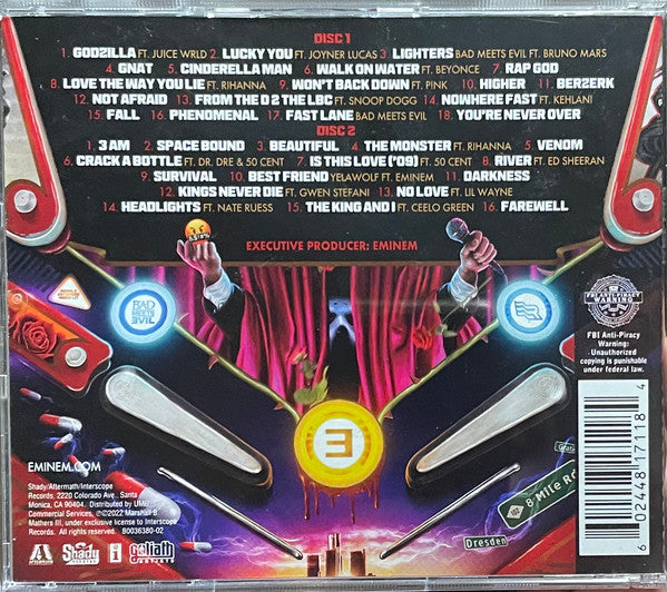 EMINEM - CURTAIN CALL 2 (EDITED) (2CD)