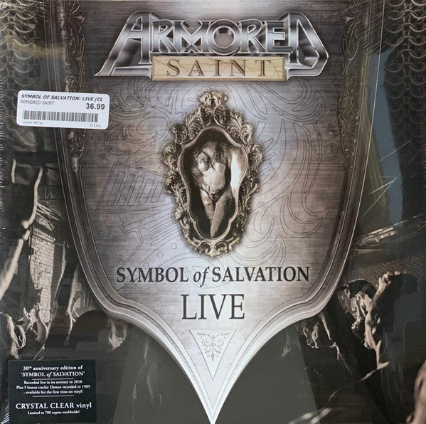 ARMORED SAINT - SYMBOL OF SALVATION: LIVE (CHRYSTAL CLEAR VINYL)