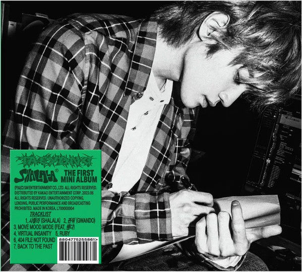 TAEYONG - SHALALA (1ST MINI ALBUM) (DIGIPACK VER.)
