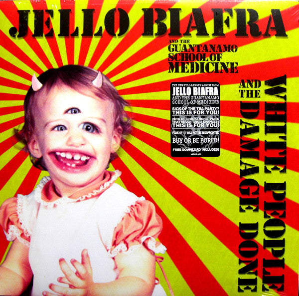 BIAFRA,JELLO - WHITE PEOPLE AND THE DAMAGE DONE