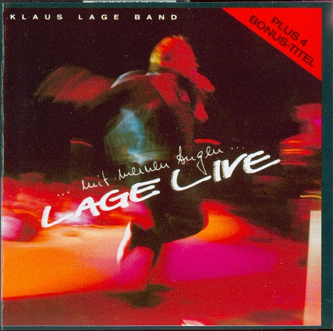 LAGE,KLAUS BAND - MIT MEINEN AUGEN: LIVE