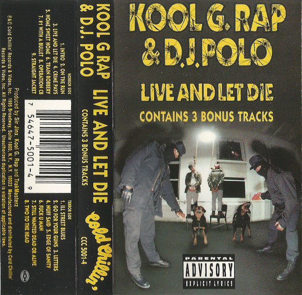 KOOL G RAP & DJ POLO - LIVE & LET DIE