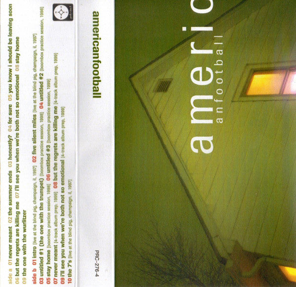 AMERICAN FOOTBALL - AMERICAN FOOTBALL (DELUXE EDITION/WHITE CASSTTE)
