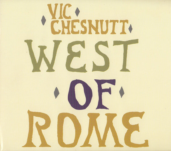 CHESNUTT,VIC - WEST OF ROME