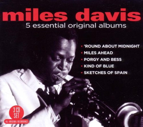 DAVIS,MILES - 5 ESSENTIAL ORIGINAL ALBUMS