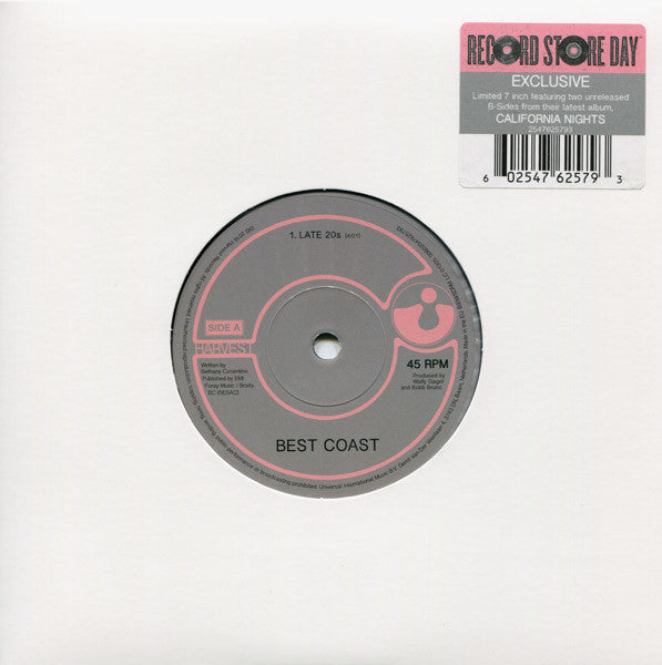 BEST COAST - LATE 20S / BIGGER MAN