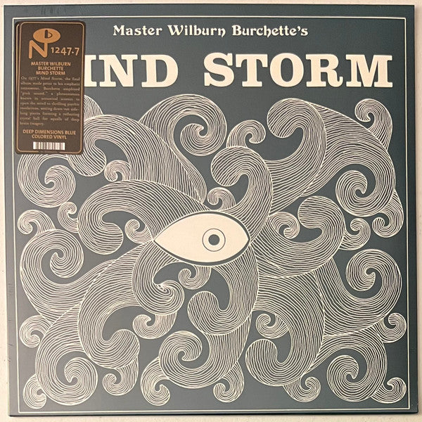 BURCHETTE,MASTER WILBURN - MIND STORM (OPAQUE BLUE VINYL)