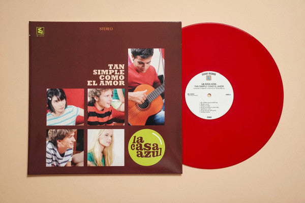 LA CASA AZUL - TAN SIMPLE COMO EL AMOR (COLOURED VINYL)