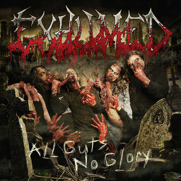 EXHUMED - ALL GUTS, NO GLORY (SWAMP GREEN WITH SPLATTER VINYL)