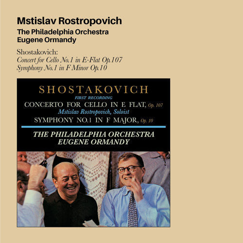 ROSTROPOVICH,MSTISLAV - PHILADELPHIA ORCHESTRA EUGENE ORMANDY (4 BONUS TRACKS/REMASTERED)