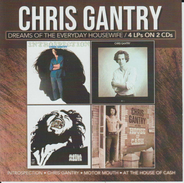 GANTRY,CHRIS - DREAMS OF THE EVERYDAY HOUSEWIFE-4 LPS ON 2 CDS (2CD)