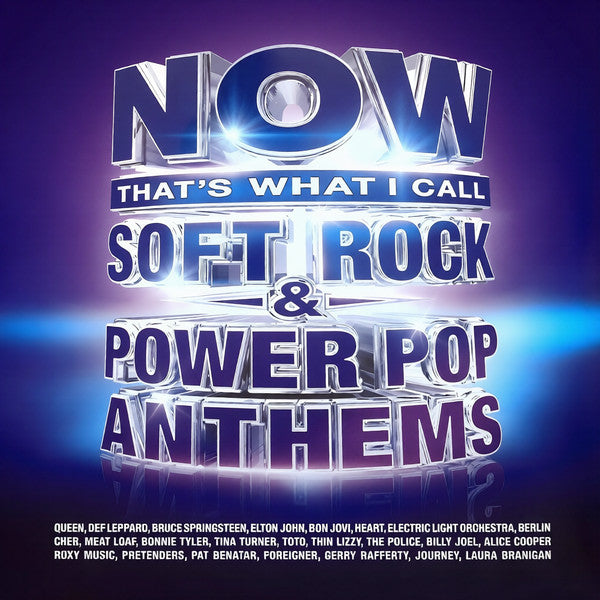 VARIOUS ARTISTS - NOW THAT'S WHAT I CALL SOFT ROCK & POWER POP ANTHEMS (SOFT BLUE VINYL/3LP)