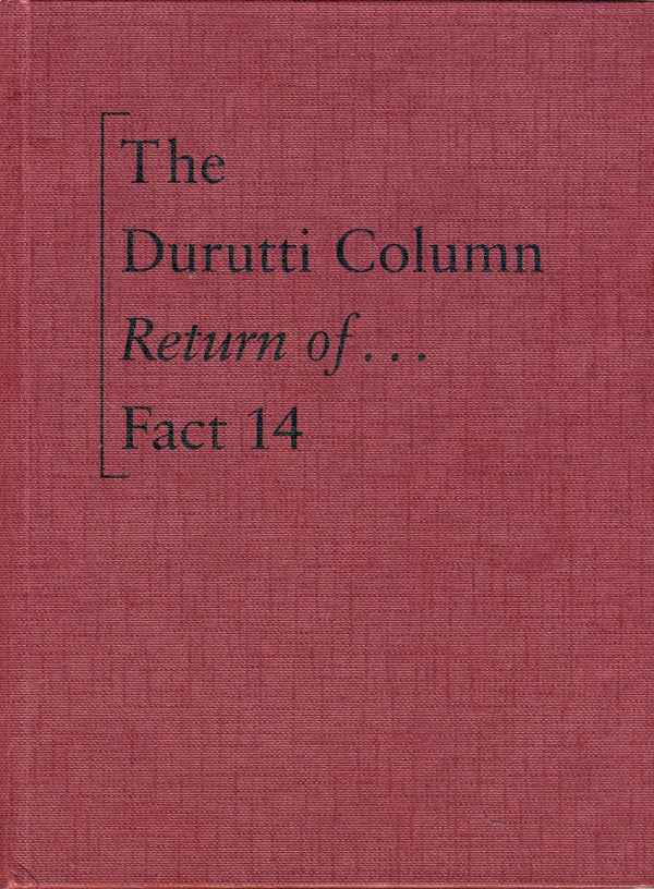 DURUTTI COLUMN - RETURN OF THE DURUTTI COLUMN (45TH ANNIVERSARY EDITION) (2CD)