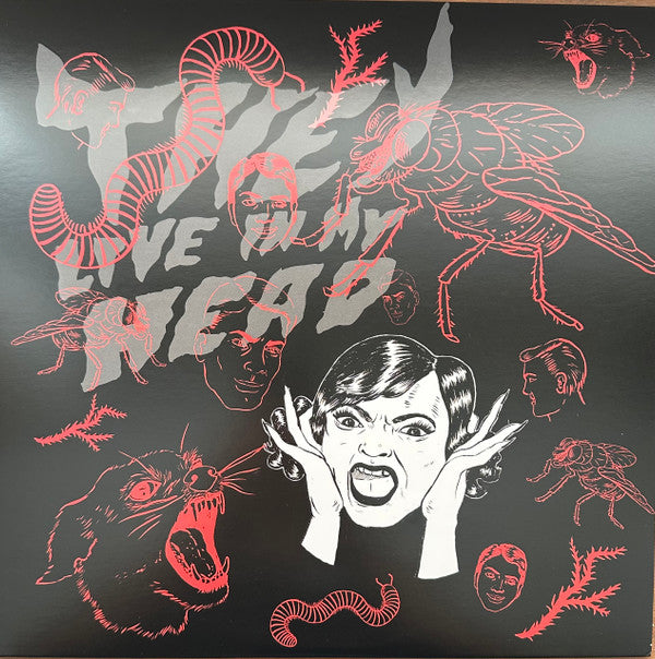 BUSH TETRAS - THEY LIVE IN MY HEAD (RED VINYL)