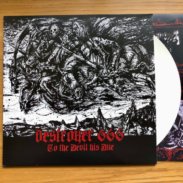 DESTROYER 666 - TO THE DEVIL HIS DUE (WHITE VINYL)