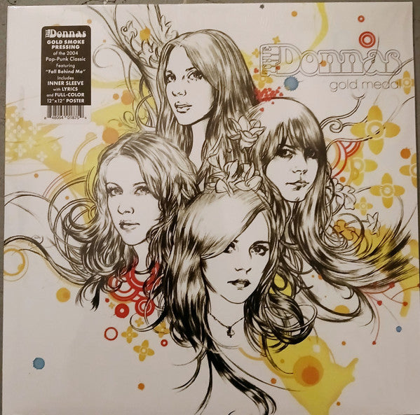 DONNAS - GOLD MEDAL (GOLD SMOKE VINYL)