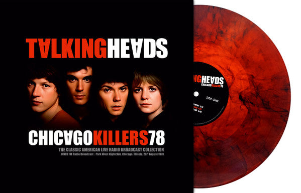 TALKING HEADS - CHICAGO KILLERS 78 (RED MARBLE VINYL)