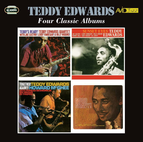 TEDDY EDWARDS - FOUR CLASSIC ALBUMS