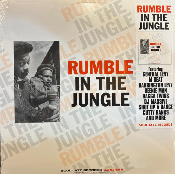 SOUL JAZZ RECORDS PRESENTS - RUMBLE IN THE JUNGLE (2LP)