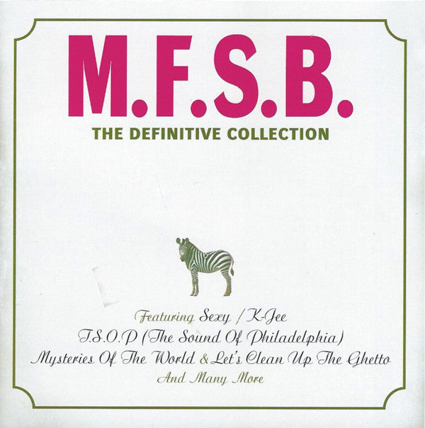 M.F.S.B - DEFINITIVE COLLECTION (DELUXE 2CD EDITION)
