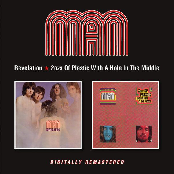 MAN - REVELATION / 2OZS OF PLASTIC W/ A HOLE IN THE MIDDLE