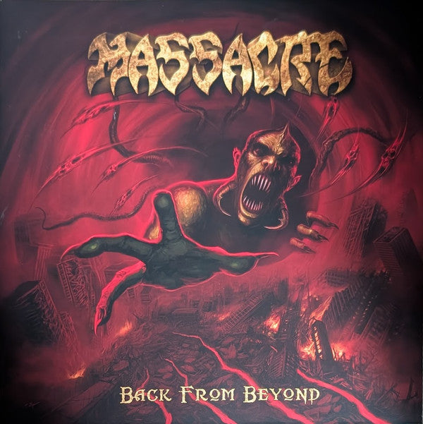 MASSACRE - BACK FROM BEYOND (RED VINYL)
