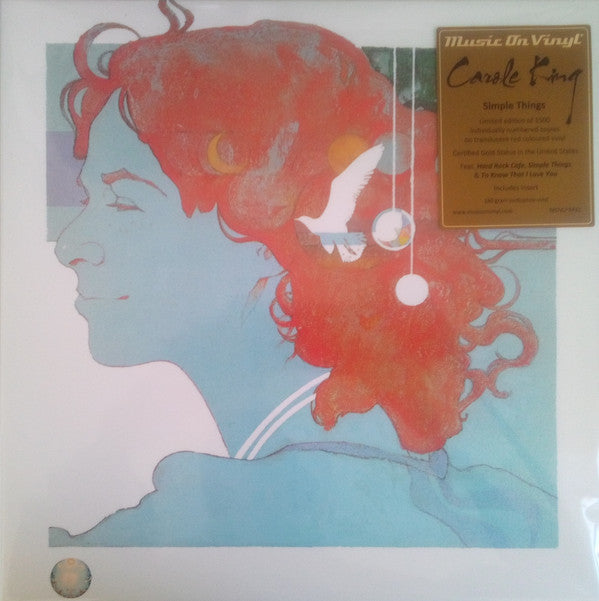 KING,CAROLE - SIMPLE THINGS (180G/TRANSLUCENT RED VINYL)