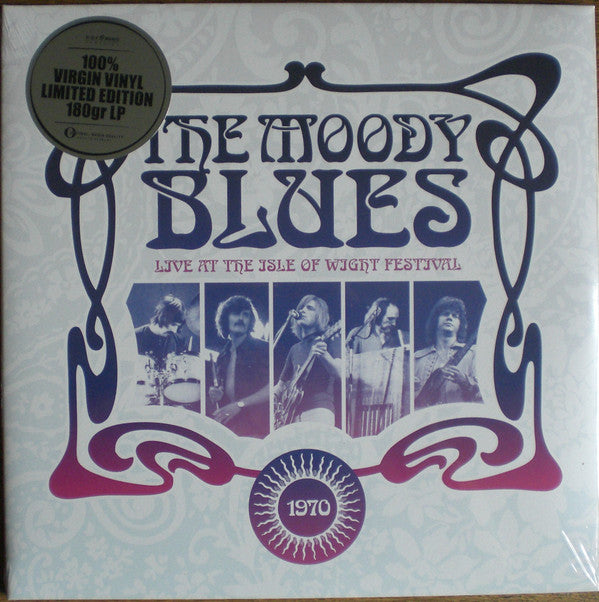 MOODY BLUES - LIVE AT THE ISLE OF WIGHT FESTIVAL 1970 (2LP)