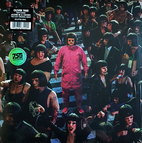 OLIVER TREE - ALONE N A CROWD (X) (APPLE BLUE JAY & BLACK MIXED VINYL)