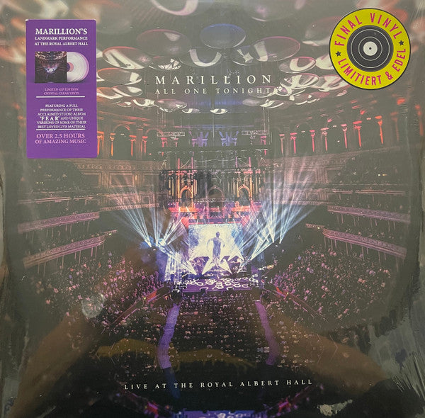 MARILLION - ALL ONE TONIGHT (LIVE AT THE ROYAL ALBERT HALL) (CRYSTAL CLEAR VINYL/4LP)