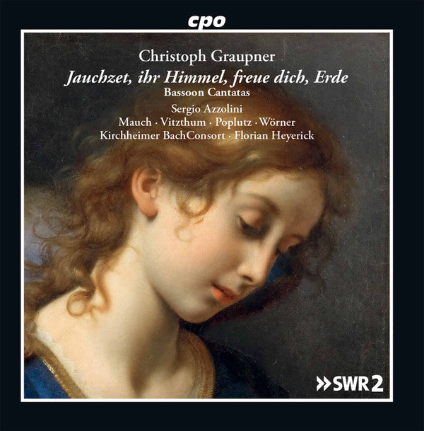 AZZOLINI,SERGIO; MONIKA MAUCH; FRANZ VITZTHUM; GEORG POPLUTZ; DOMINIK WORNER - GRAUPNER: BASSOON CANTATAS
