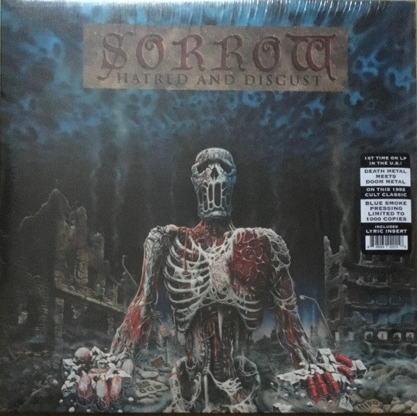 SORROW - HATRED & DISGUST (REMASTERED/BLUE SMOKE VINYL)