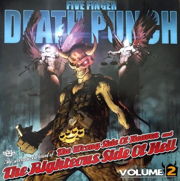 FIVE FINGER DEATH PUNCH - WRONG SIDE OF HEAVEN & THE RIGHTEOUS SIDE OF HELL VOL.2 (2LP/GOLD VINYL)