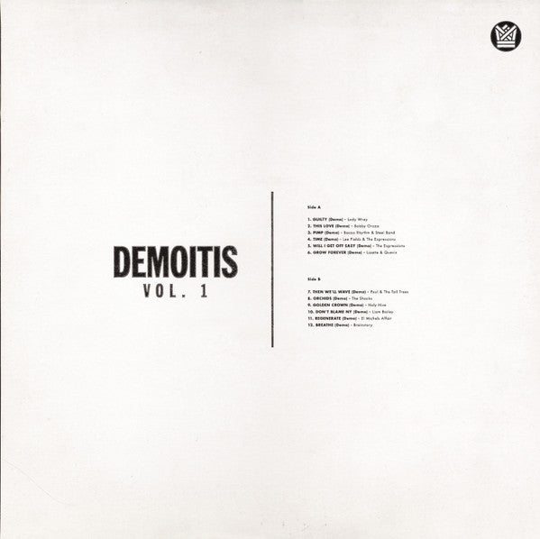 VARIOUS ARTISTS - DEMOITIS VOL. 1 (RSD)