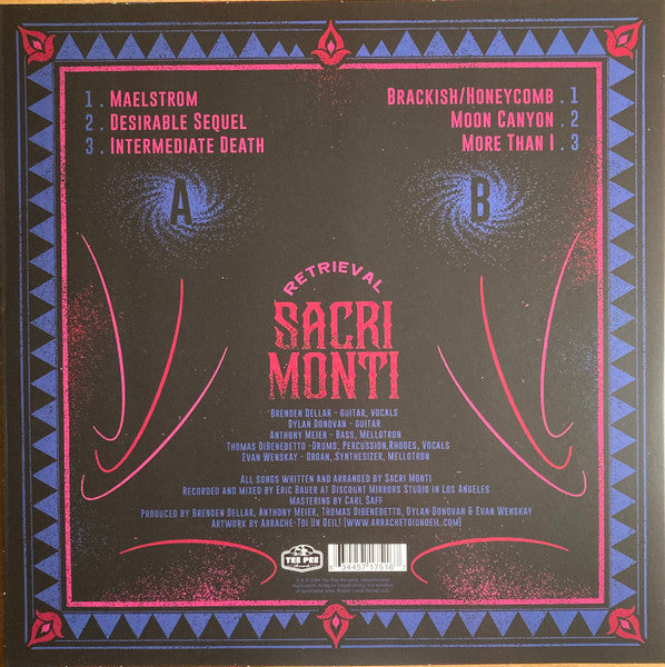 SACRI MONTI - RETRIEVAL (WINTER BLUE VINYL)