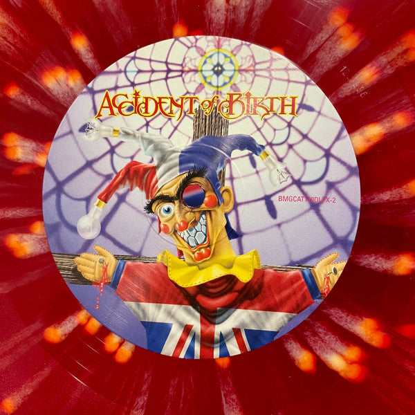 DICKINSON,BRUCE - ACCIDENT OF BIRTH (2LP/25TH ANNIVERSARY/RED & YELLOW SPLATTER VINYL)