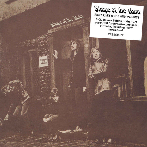 SHAPE OF THE RAIN - RILEY RILEY WOOD & WAGGETT (3CD DIGIPAK)