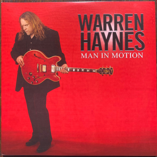 HAYNES,WARREN - MAN IN MOTION (RED MARBLE VINYL/2LP)