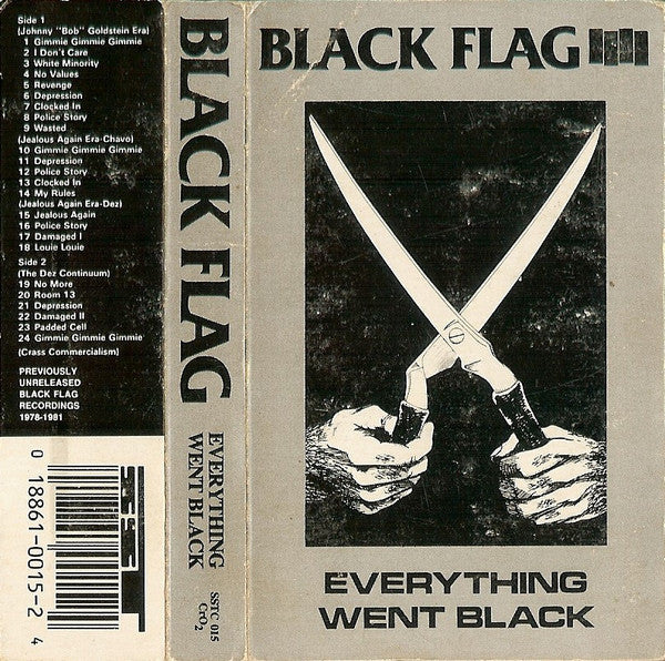 BLACK FLAG - EVERYTHING WENT BLACK