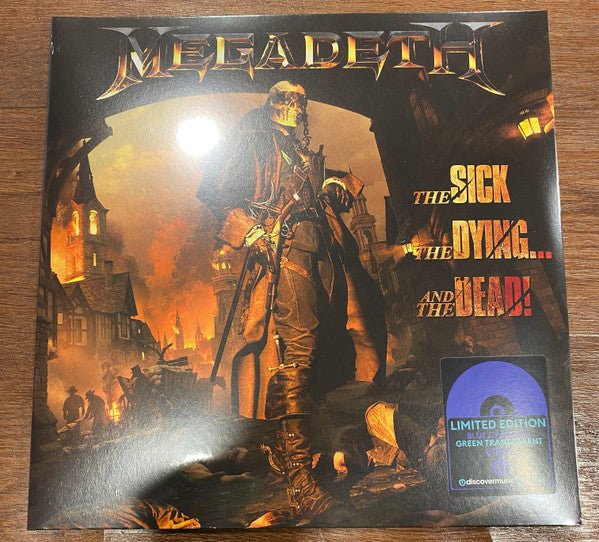 MEGADETH - SICK, THE DYING...AND THE DEAD! (BLUE OPAQUE & GREEN TRANSLUCENT VINYL/2LP)