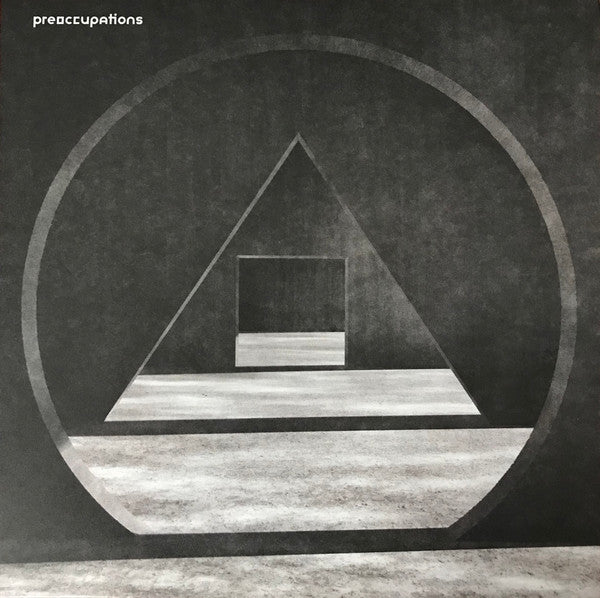 PREOCCUPATIONS - NEW MATERIAL (GREY-BLACK STREAKED VINYL)